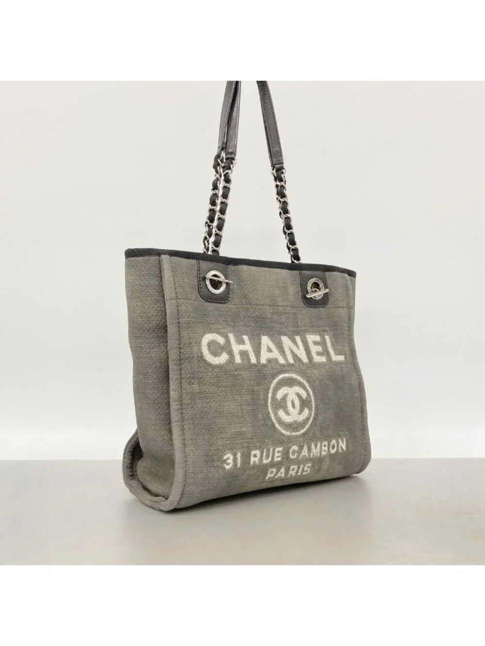 Chanel chain tote